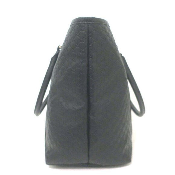 Gucci Microguccissima Joy Tote Black Leather Large Shoulder Bag - Picture 4 of 12